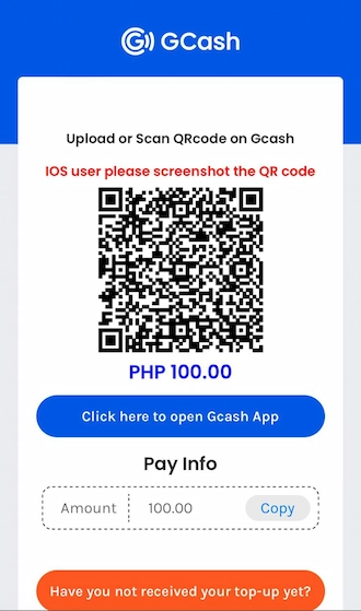Step 5: Save the QR code and open the GCash app to transfer money via this QR code.
