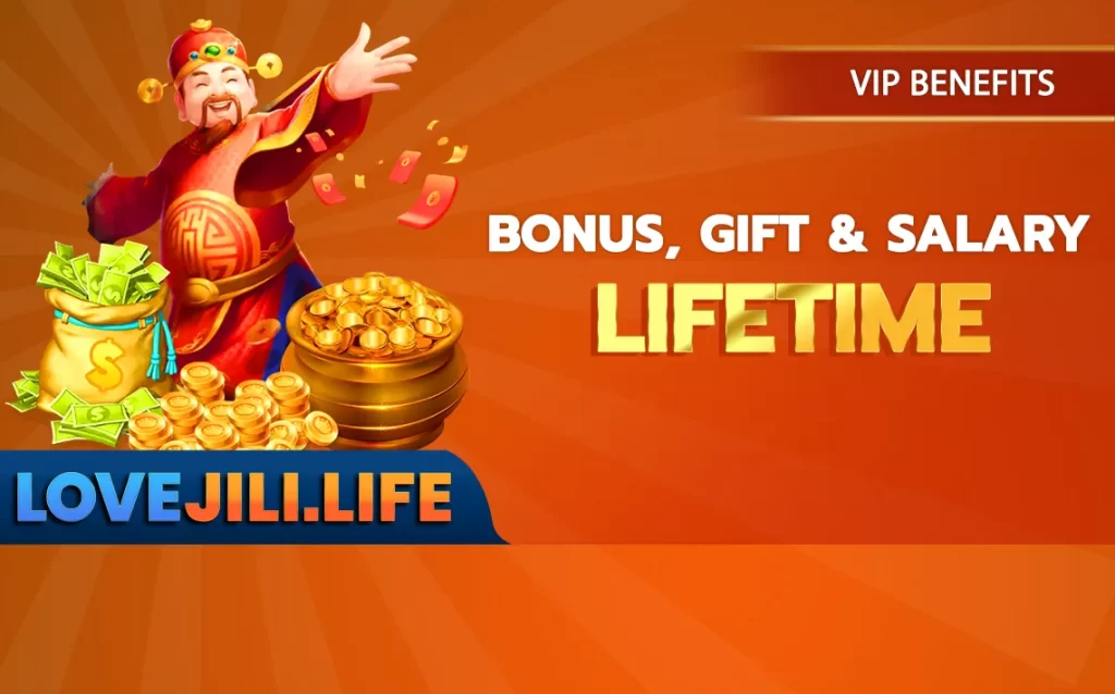 Lifetime VIP benefits: Bonuses, gifts and salary